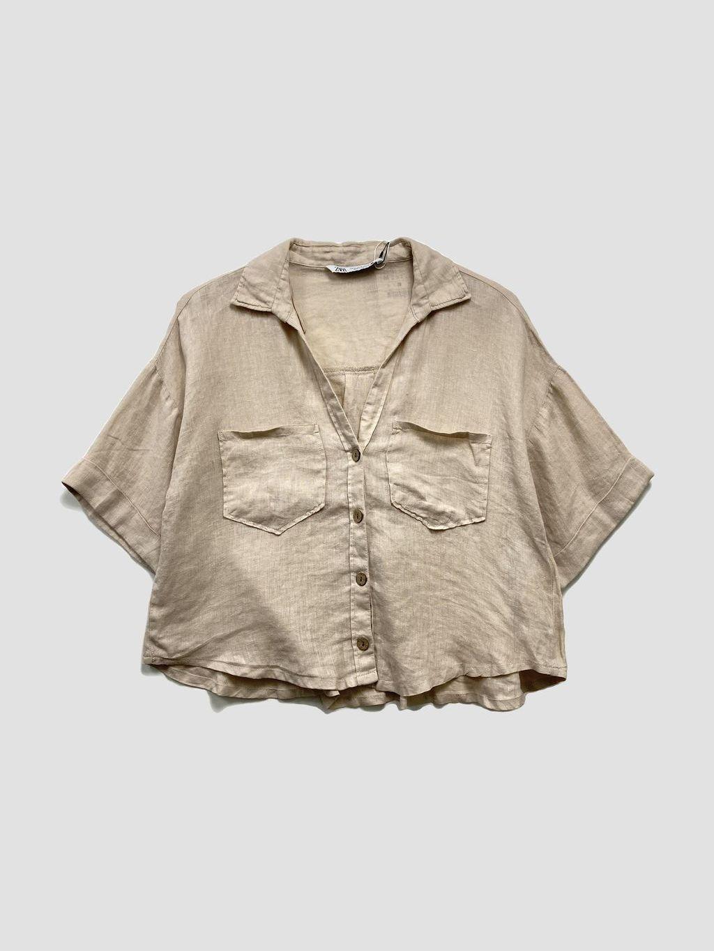 Camisa ZARA - Talla M (VOP01020624)-0