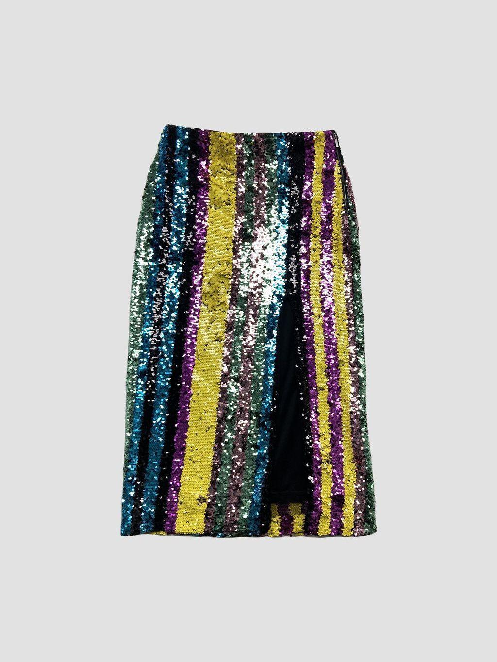 Falda larga ZARA - Talla 36 (VOP01015622)-0