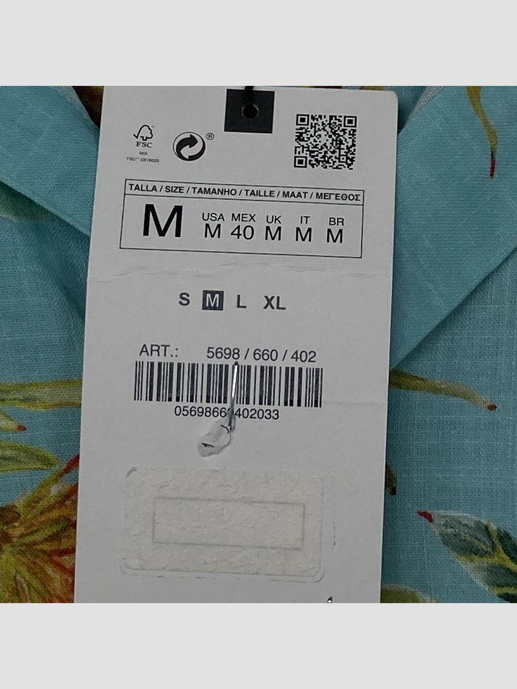 Camisa ZARA - Talla M (VOP01097253)-2