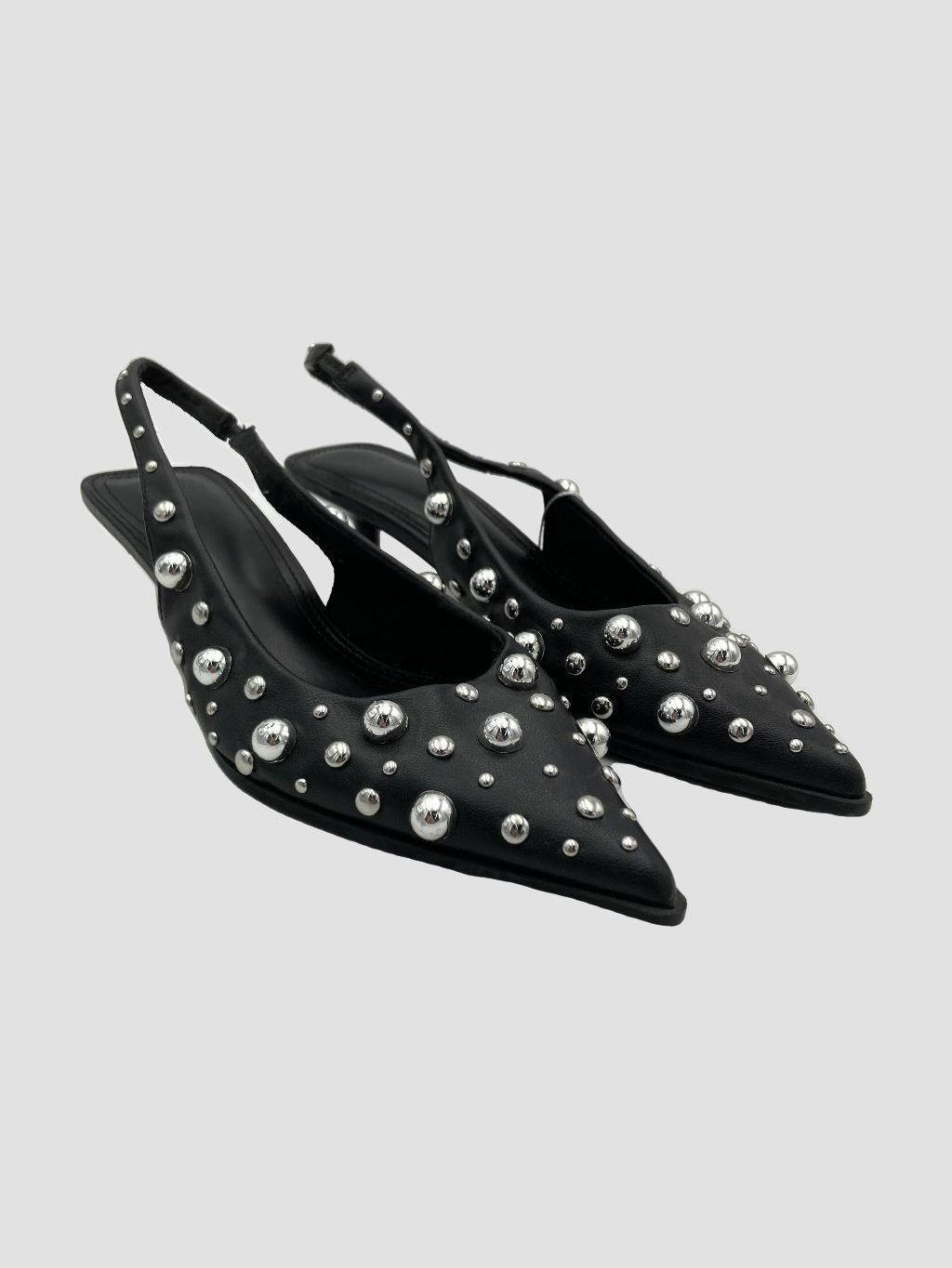 Zapatos de taco BERSHKA - Talla 36 (VOP01185982)-1