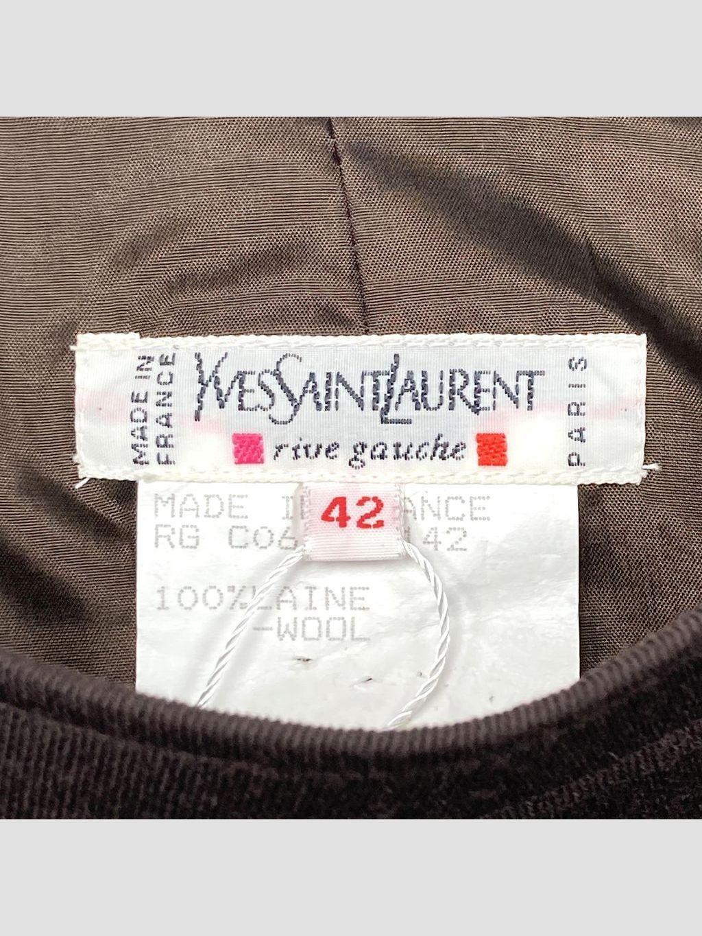 Falda larga YVES SAINT LAURENT - Talla 42 (VOP01113077)-2