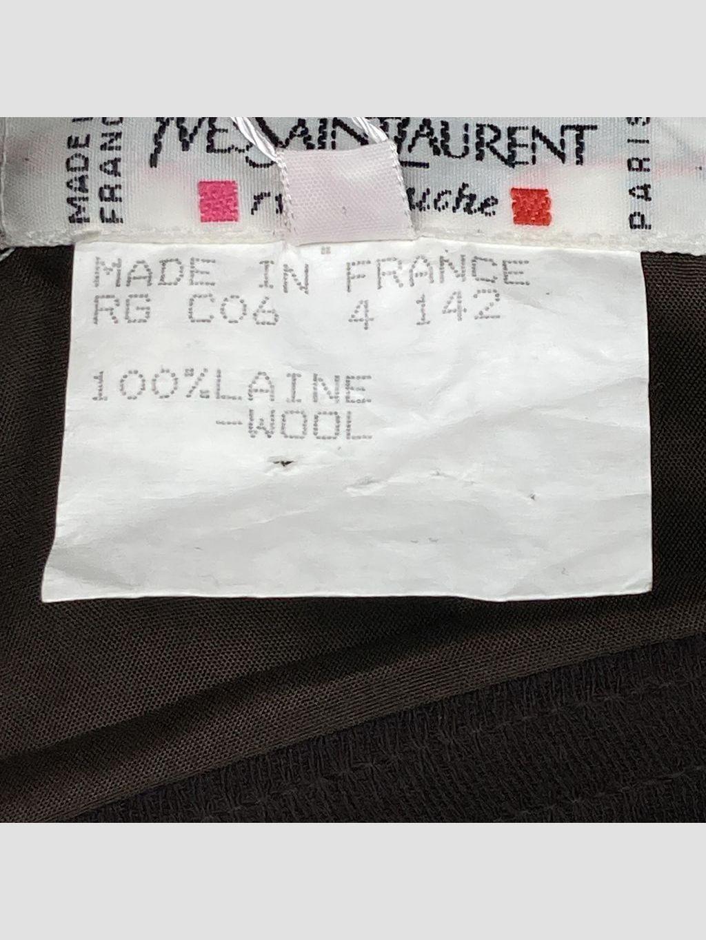 Falda larga YVES SAINT LAURENT - Talla 42 (VOP01113077)-3