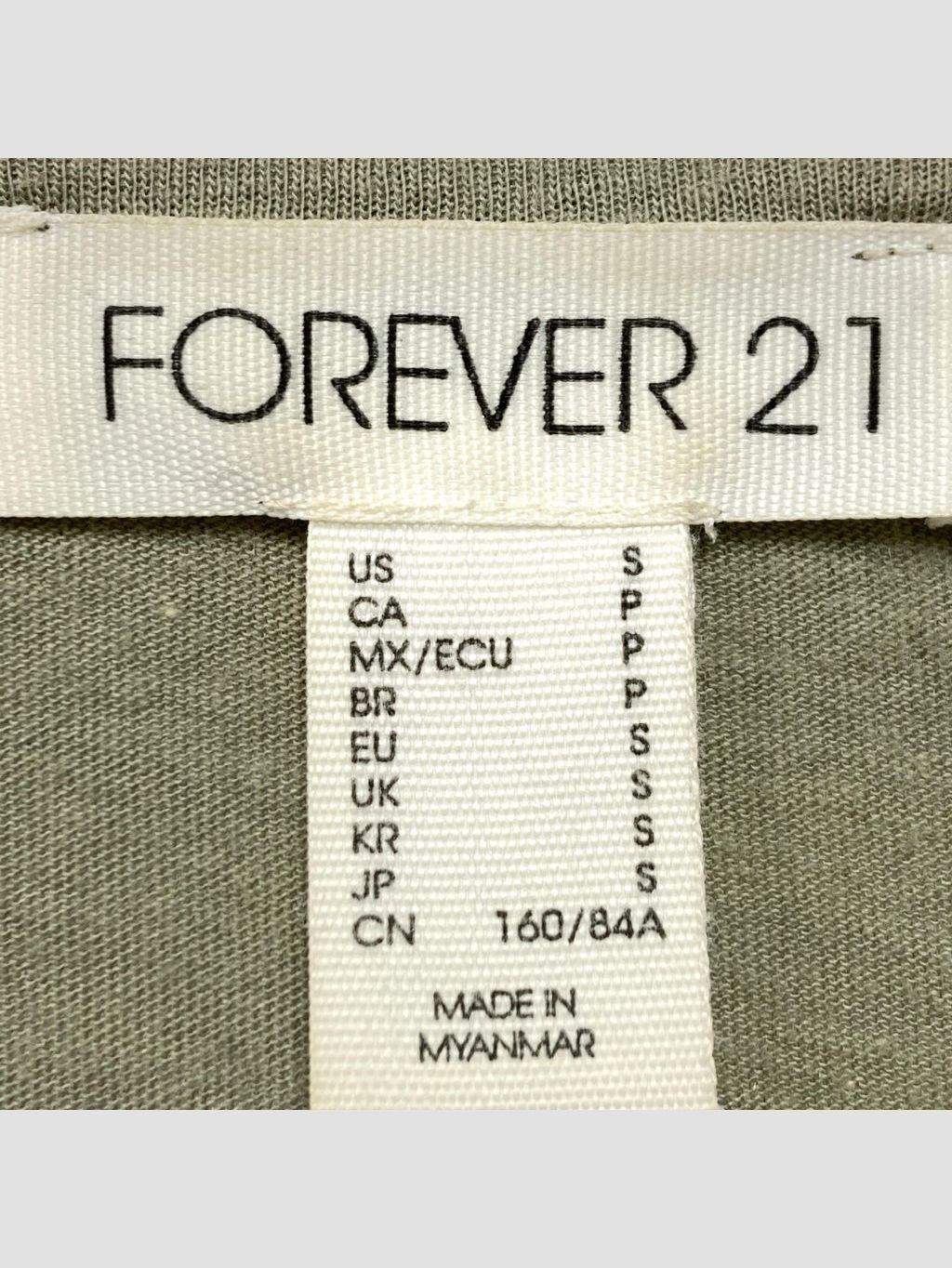 Polera FOREVER 21 - Talla S (VOP00823141)-1