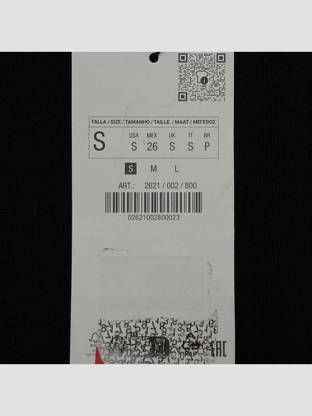 Polera sin mangas ZARA - Talla S (VOP01097286)-2