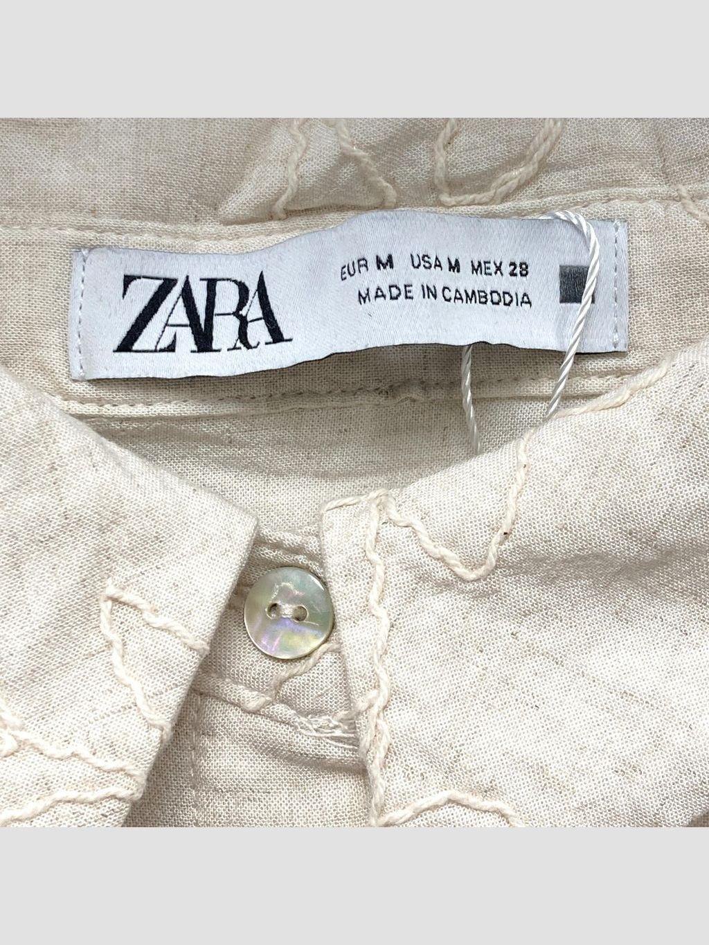 Camisa ZARA - Talla M (VOP00953318)-1