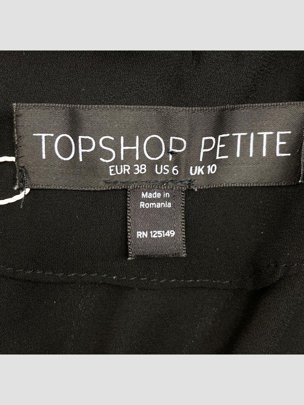 Polera sin mangas TOPSHOP - Talla S (VOP01076336)-1