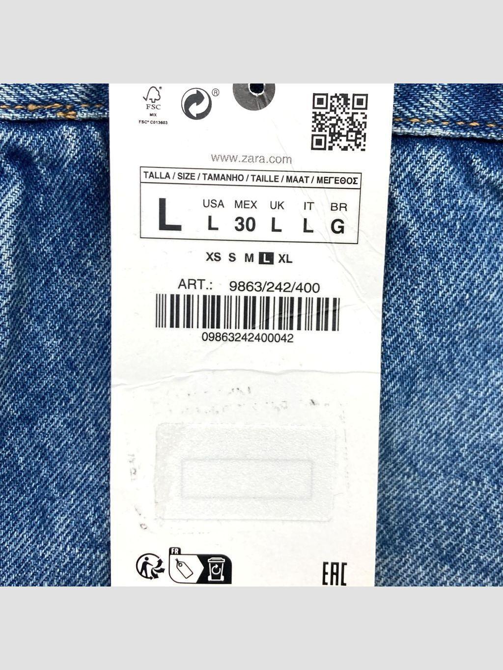 Falda corta ZARA - Talla 40 (VOP01102552)-3