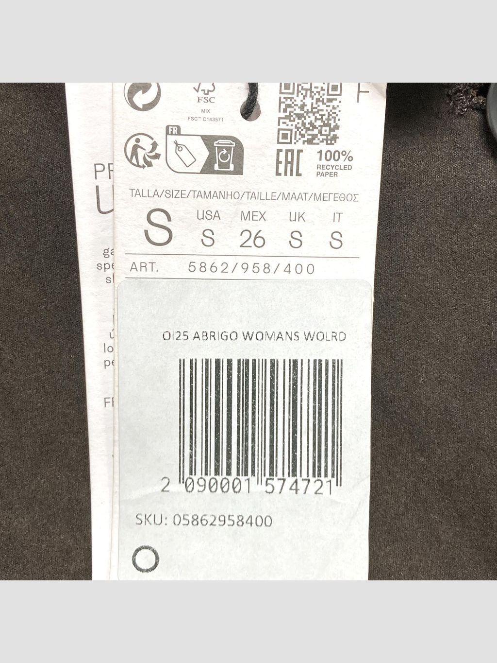 Trench STRADIVARIUS - Talla S (VOP01000761)-2