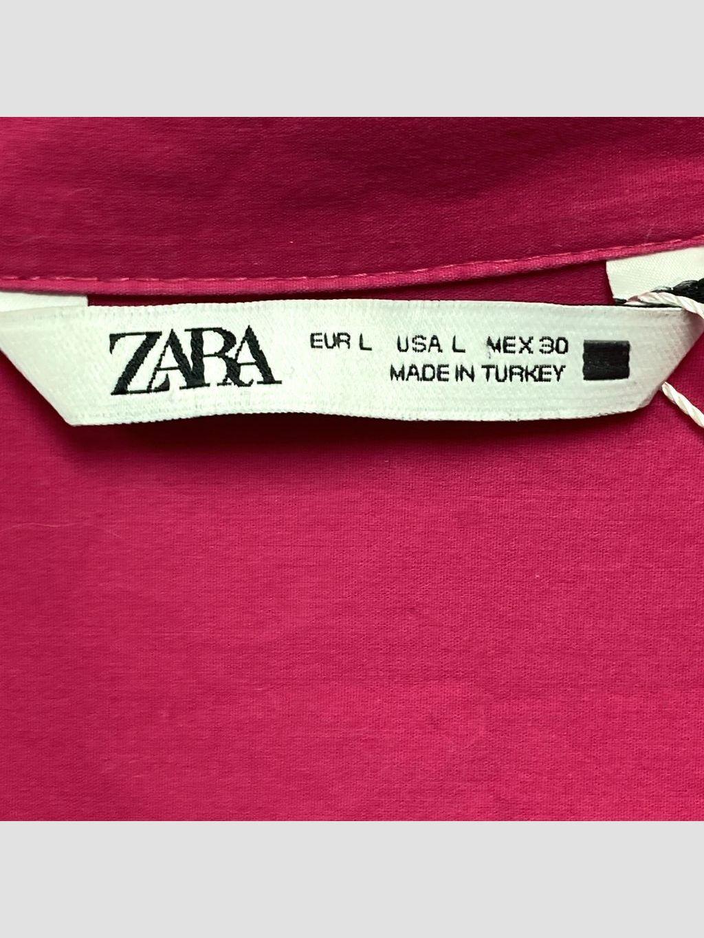 Camisa ZARA - Talla L (VOP01054349)-1