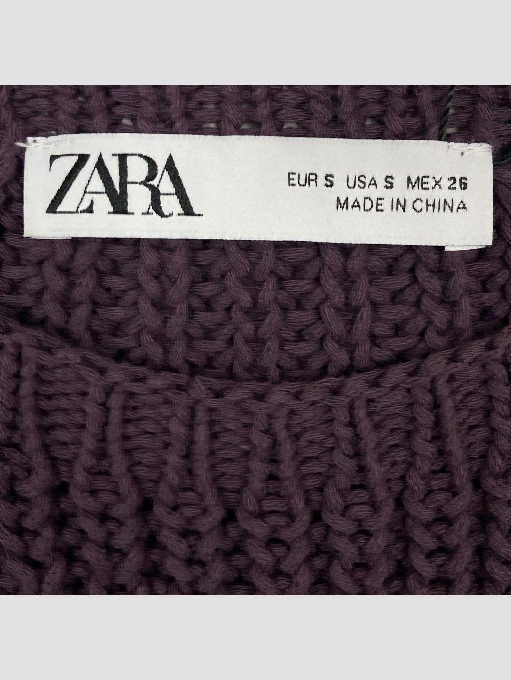 Chaleco sin mangas ZARA - Talla S (VOP01215379)-1