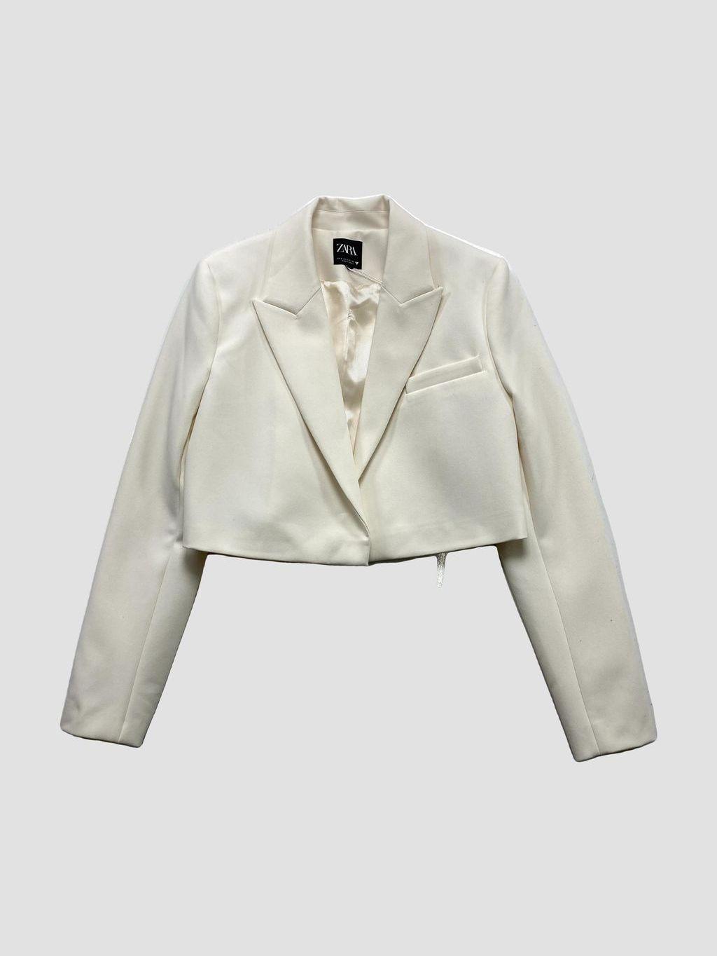 MARIA POMBO Blazer ZARA - Talla S (VOP00998020)-4