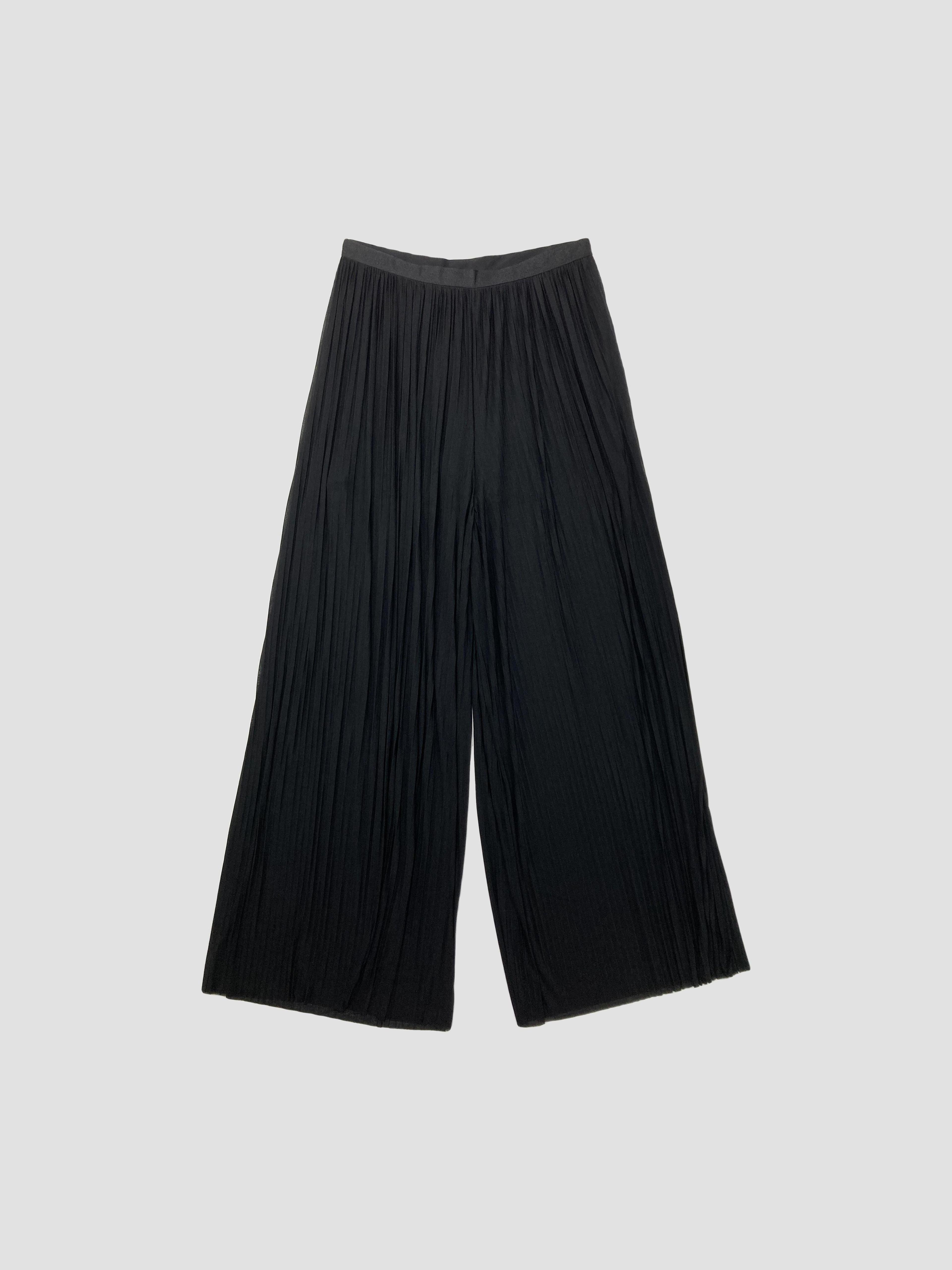 Pantalón palazzo MANGO - Talla 36 (VOP01200302)-0
