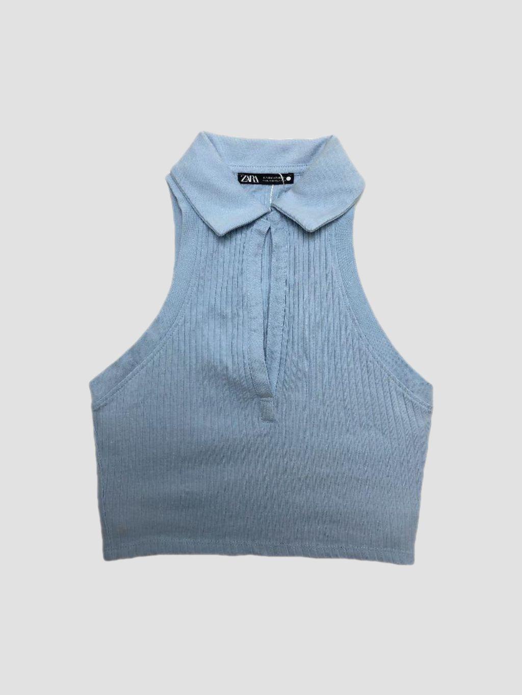 Polera sin mangas ZARA - Talla S (VOP00715153)-0