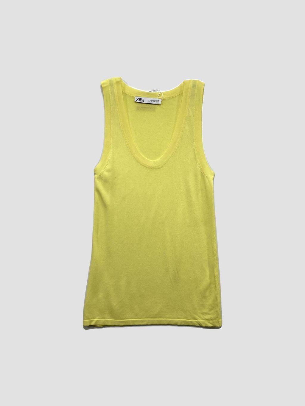 Polera sin mangas ZARA - Talla M (VOP01004133)-0