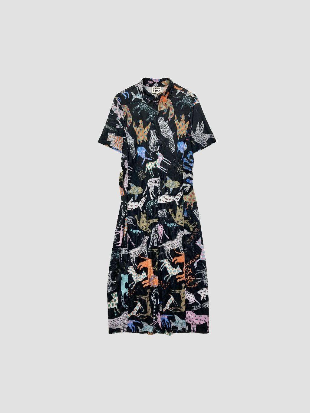Vestido largo BIMBA Y LOLA - Talla S (VOP01201860)-0