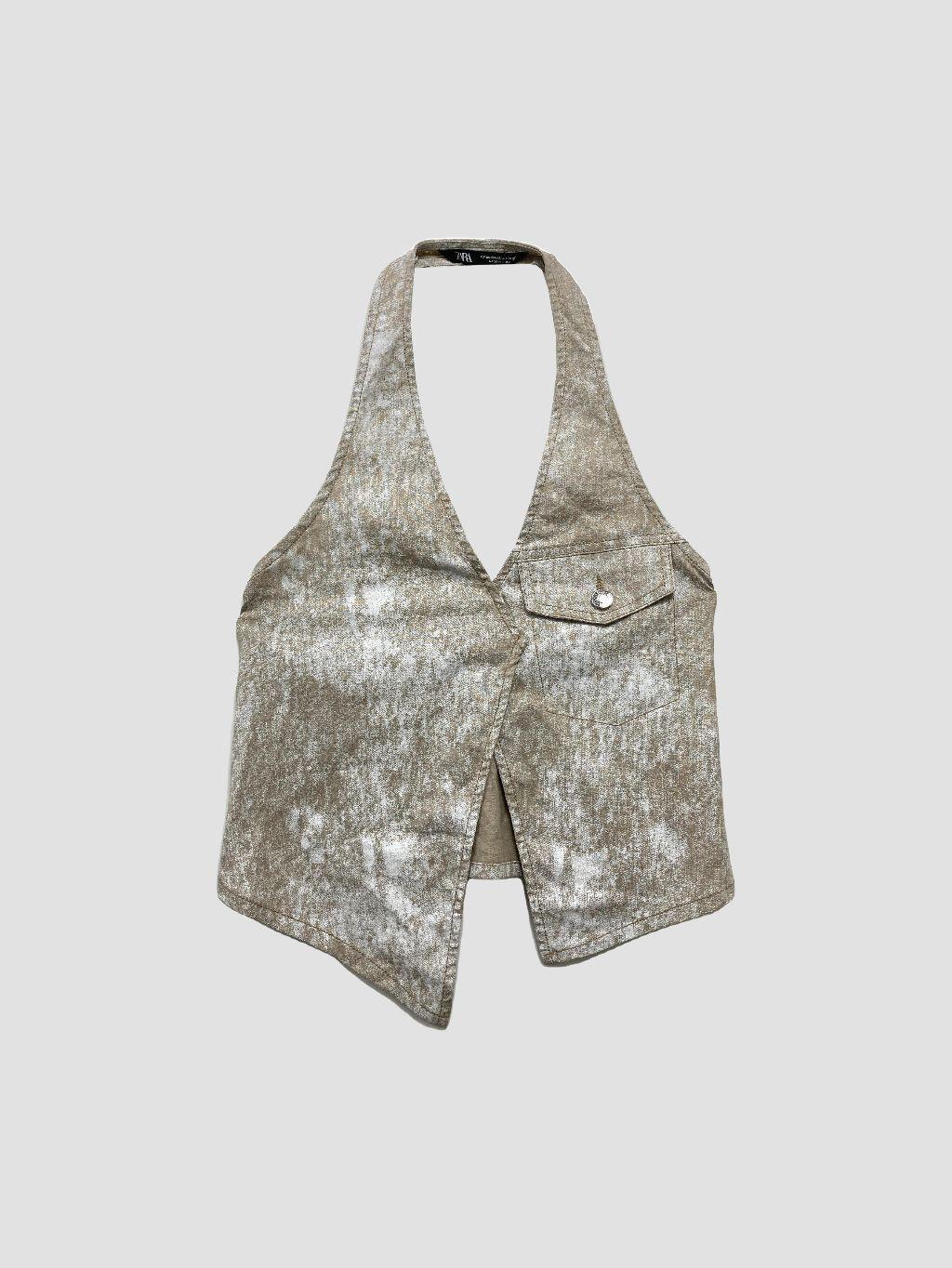 Polera sin mangas ZARA - Talla XS (VOP01029587)-0