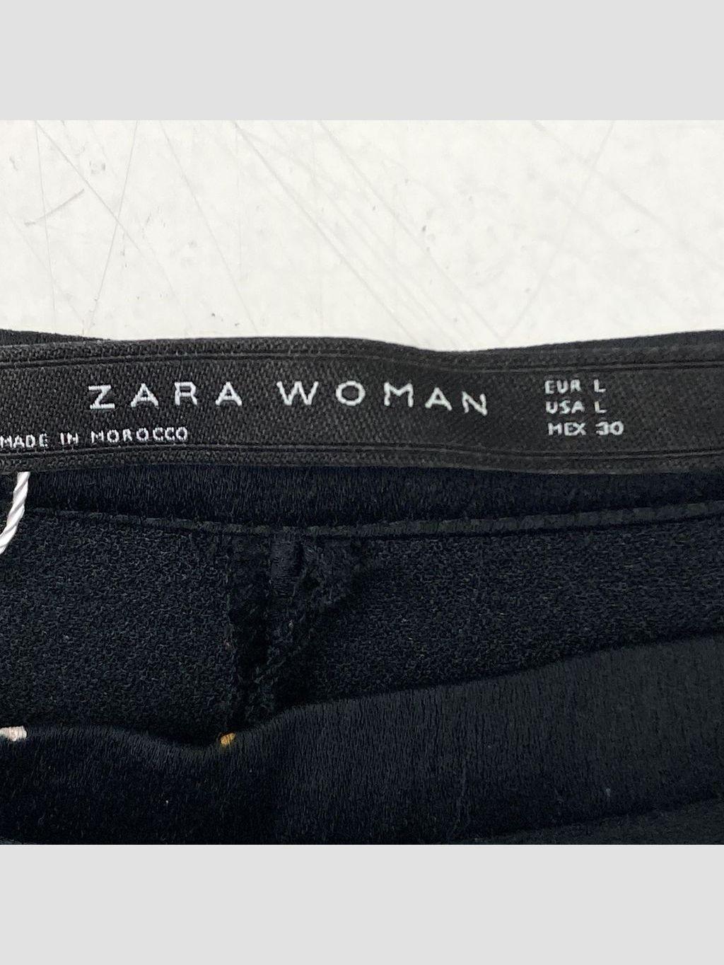 Pantalón palazzo ZARA - Talla 40 (VOP01171661)-1