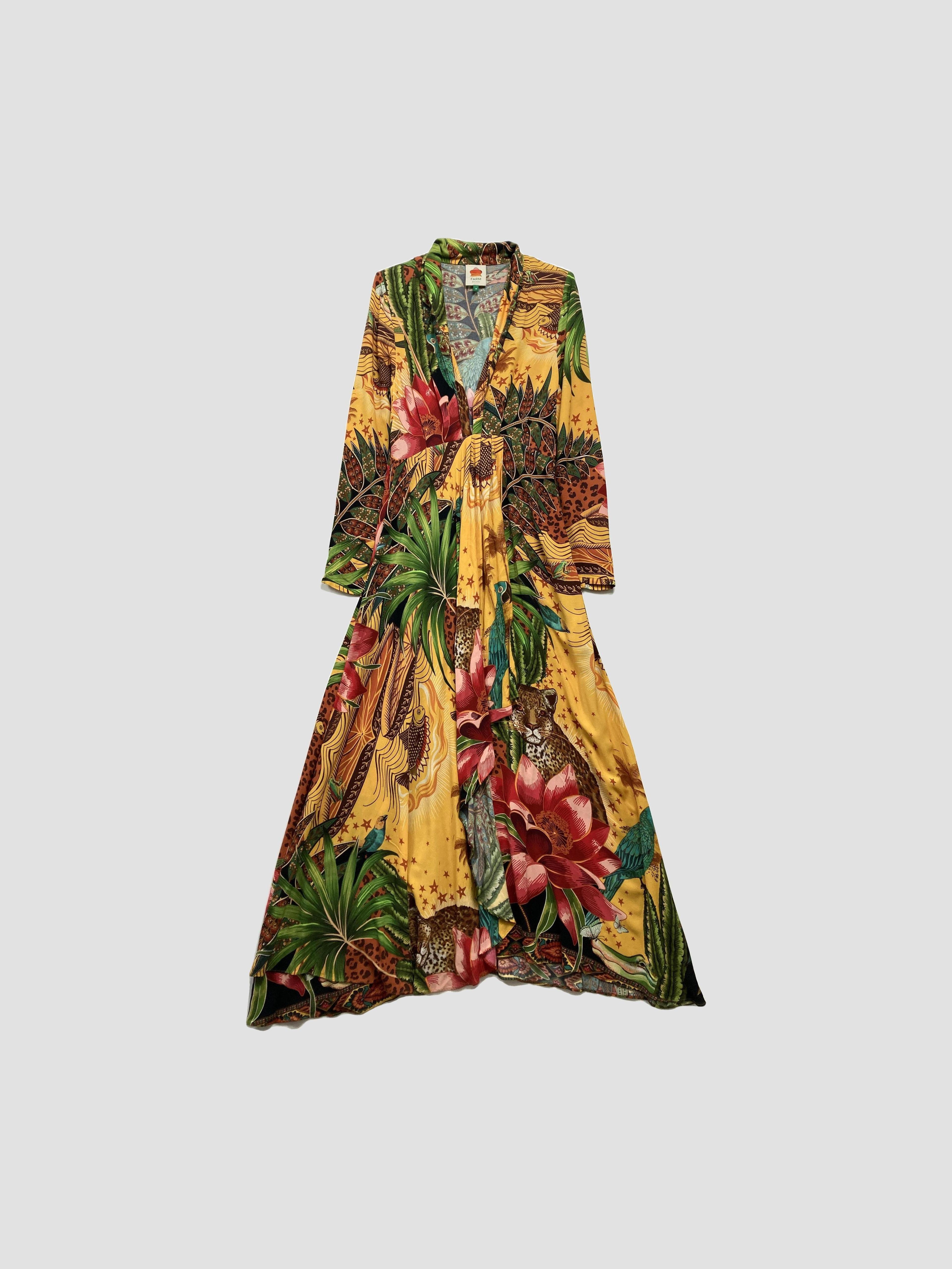 Vestido largo FARM RIO - Talla M (VOP00997929)-0