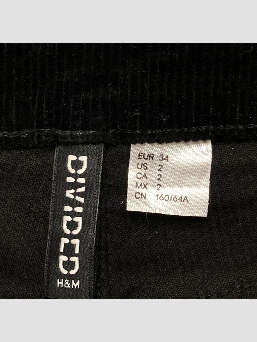 Pantalón DIVIDED BY H&M - Talla 34 (VOP00943572)-2