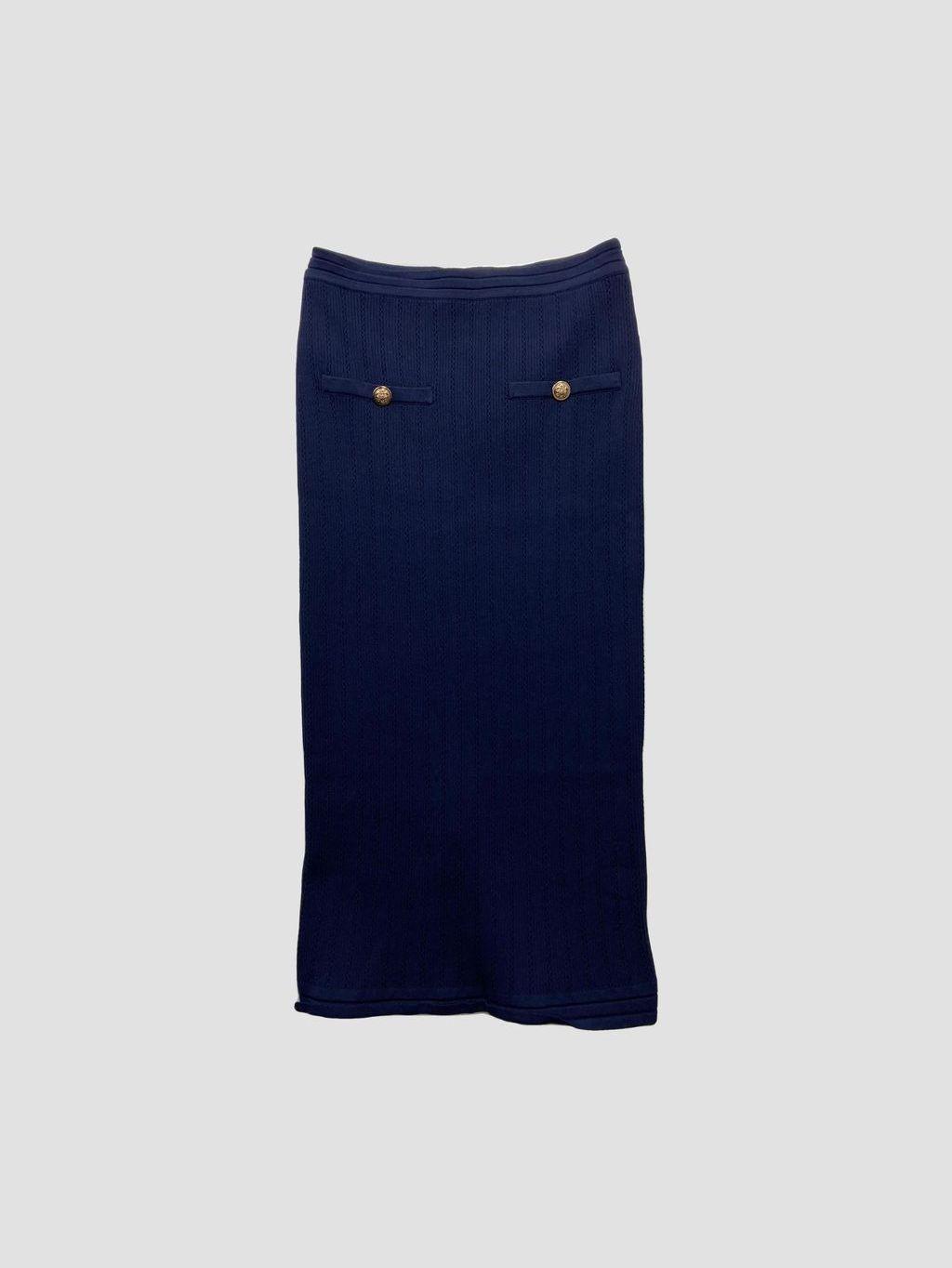 Falda larga ZARA - Talla 38 (VOP01007024)-0