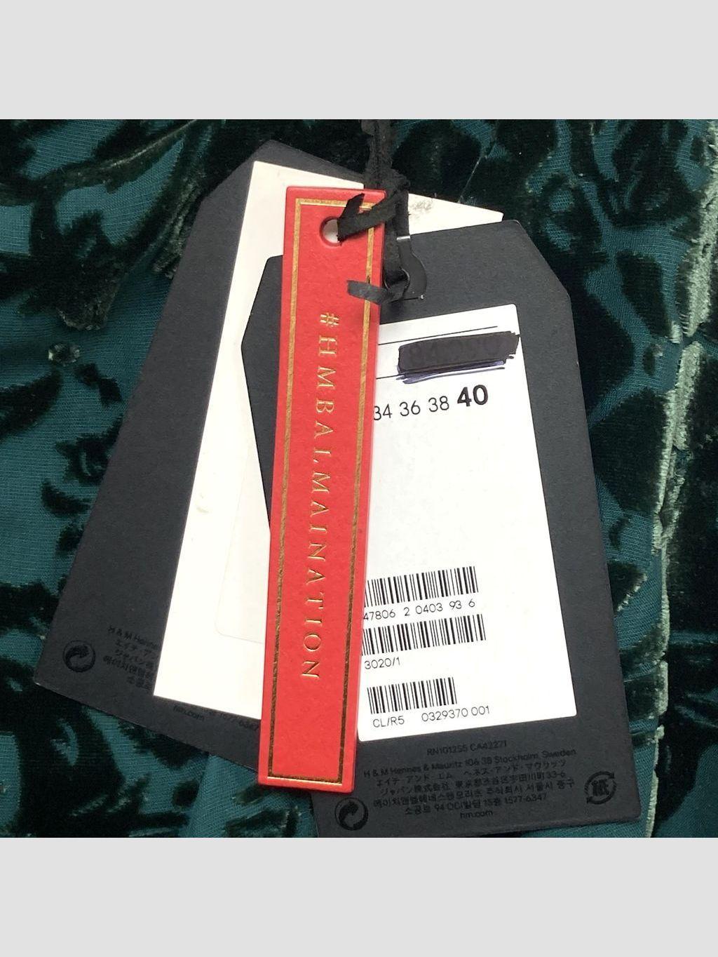 Vestido corto BALMAIN X H&M - Talla M (VOP00972714)-4