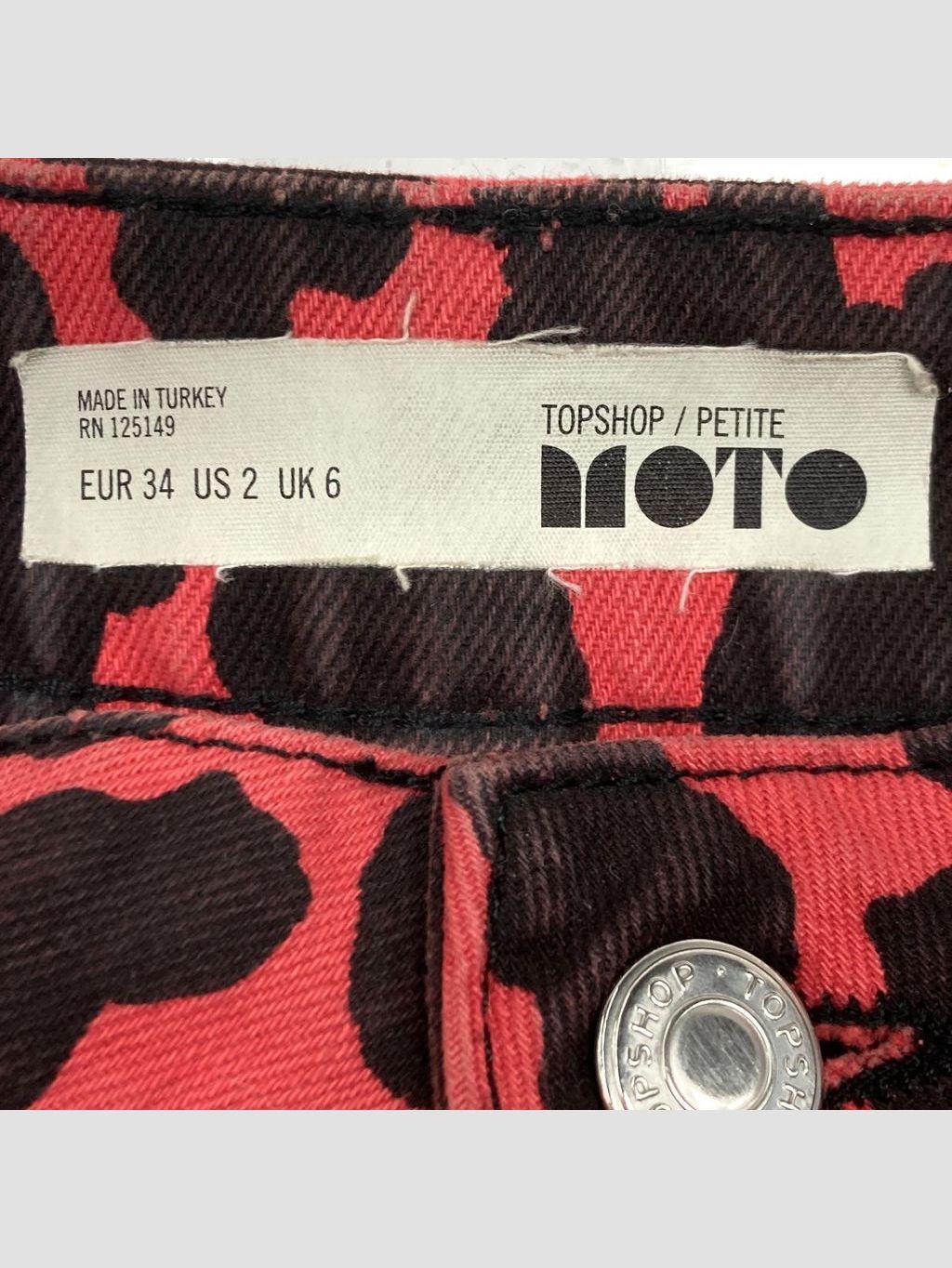 Falda corta TOPSHOP - Talla 34 (VOP01128795)-2