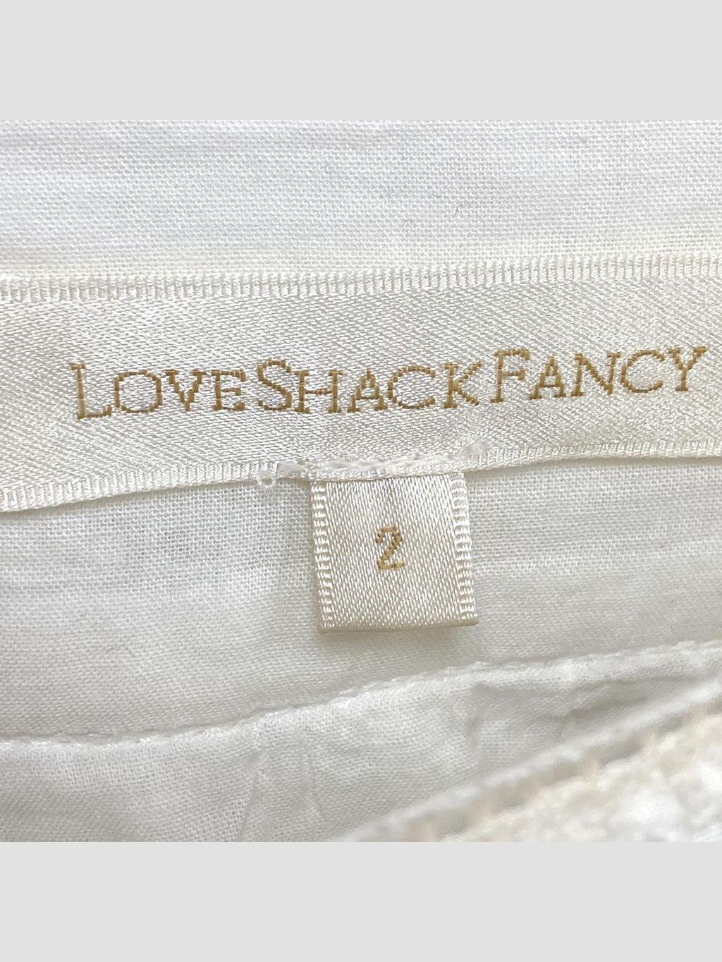 Falda larga LOVESHACKFANCY - Talla 34 (VOP00844597)-1