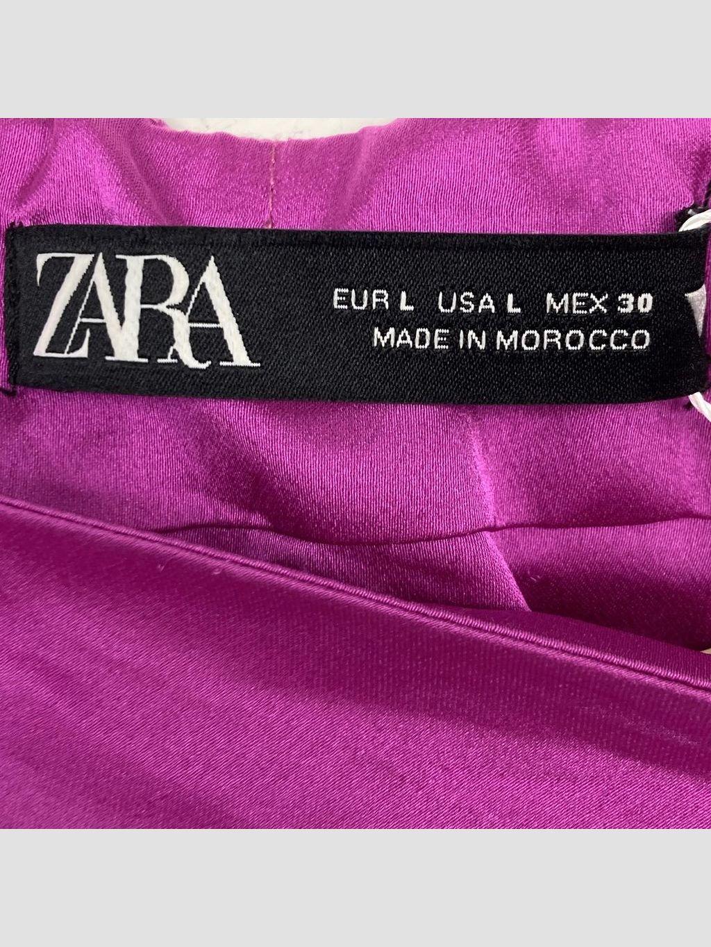 Falda larga ZARA - Talla 40 (VOP01084094)-1