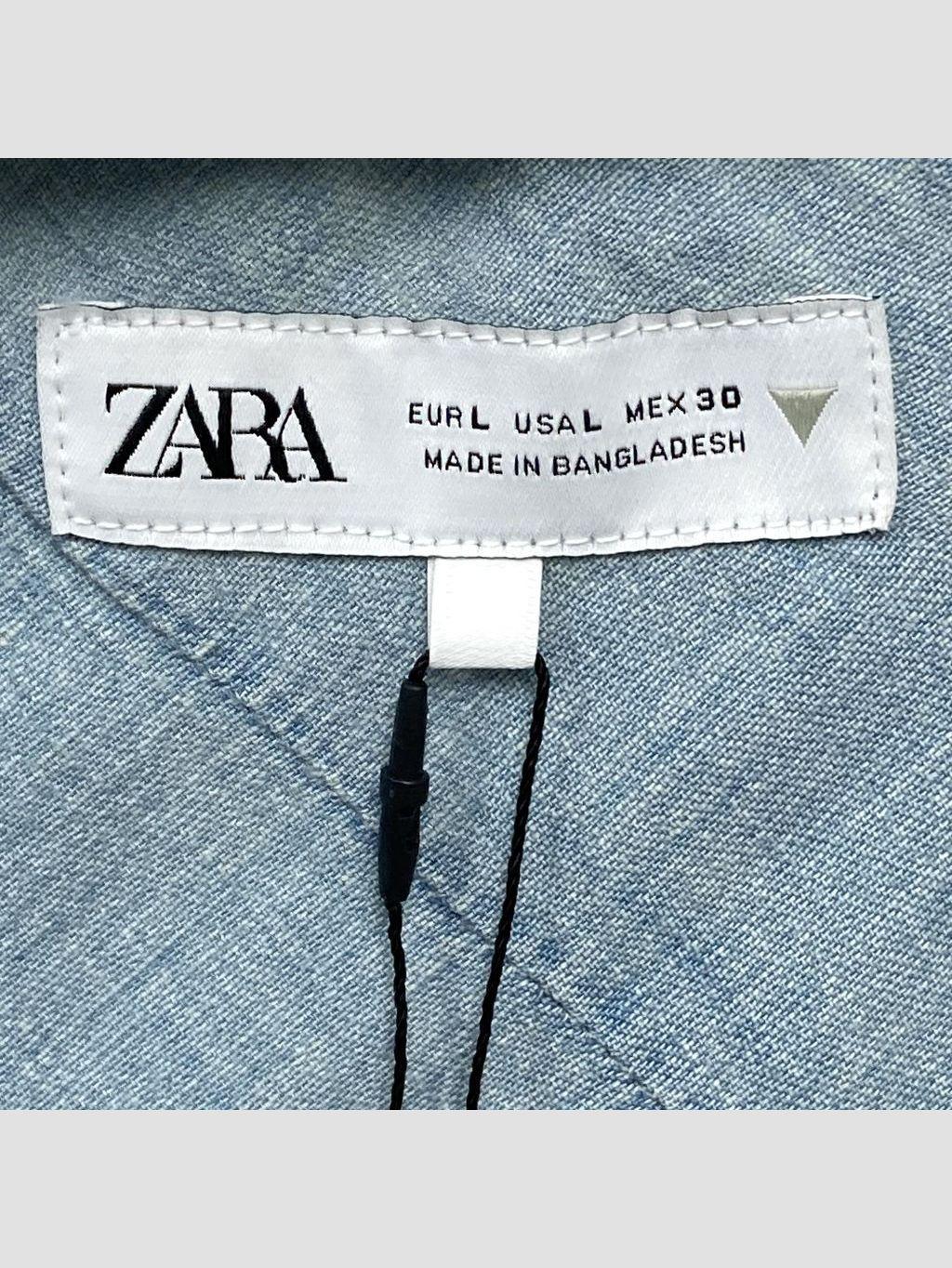 Vestido largo ZARA - Talla L (VOP01054979)-1