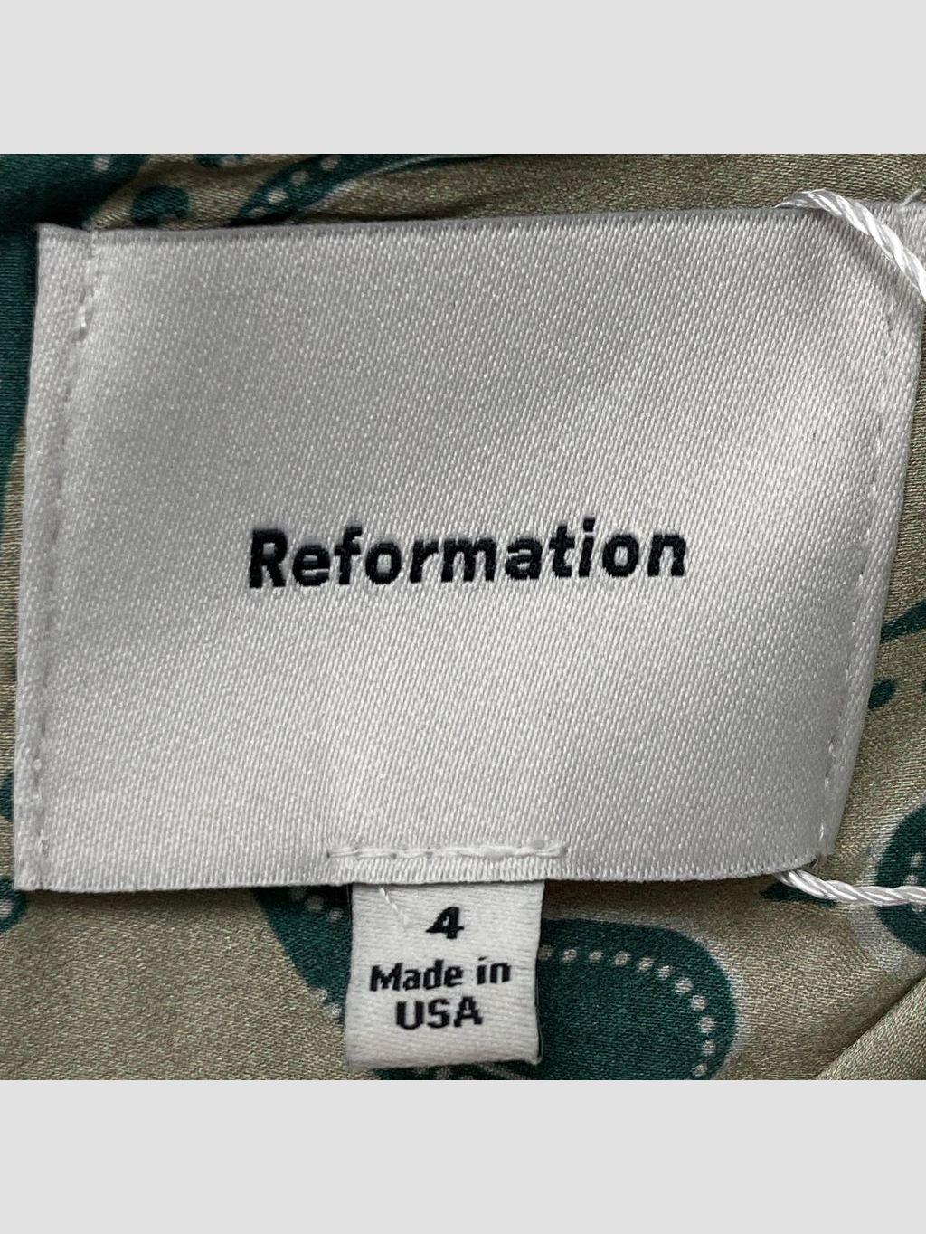 MARIA POMBO Vestido largo REFORMATION - Talla S (VOP00999328)-3