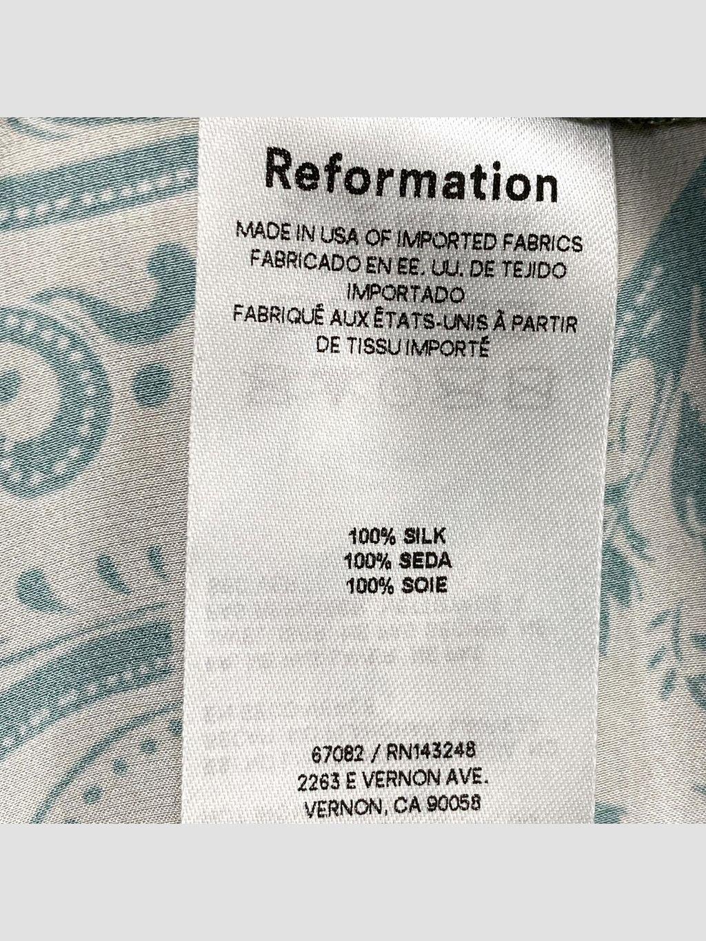 MARIA POMBO Vestido largo REFORMATION - Talla S (VOP00999328)-4