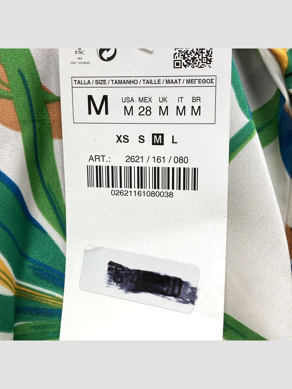 Polera sin mangas ZARA - Talla M (VOP01014773)-2