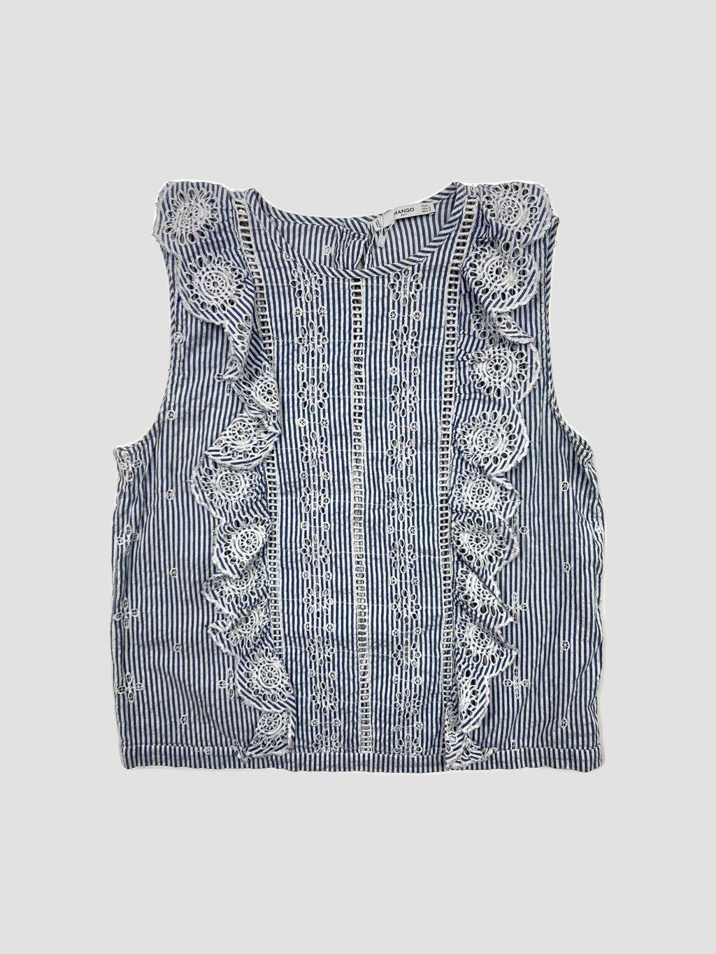 Polera sin mangas MANGO - Talla L (VOP01112928)-0