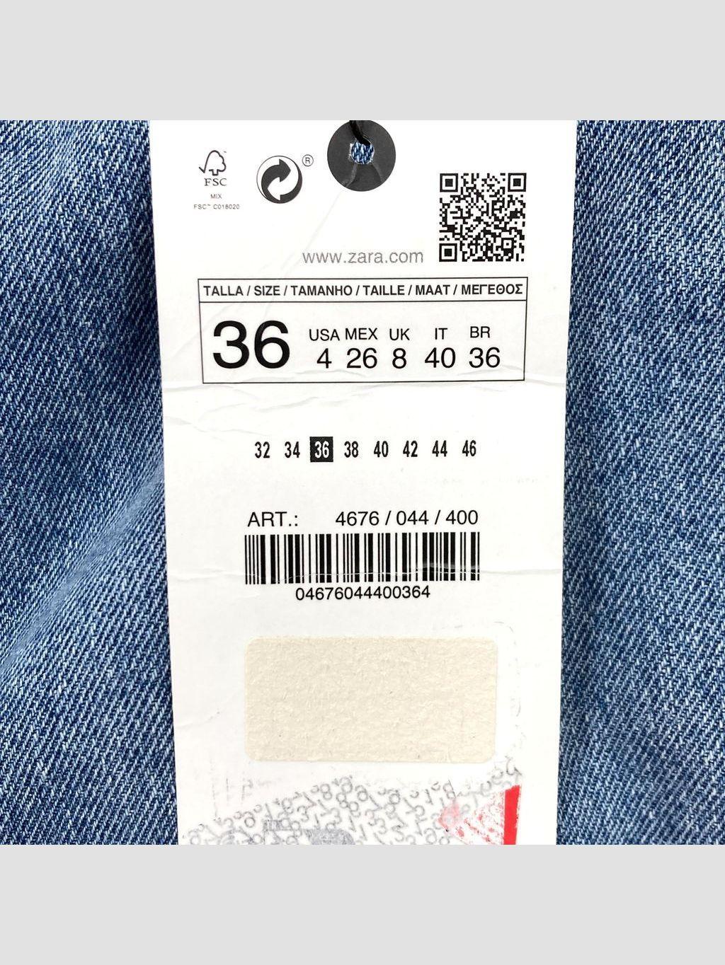 Jean ZARA - Talla 36 (VOP01097429)-3