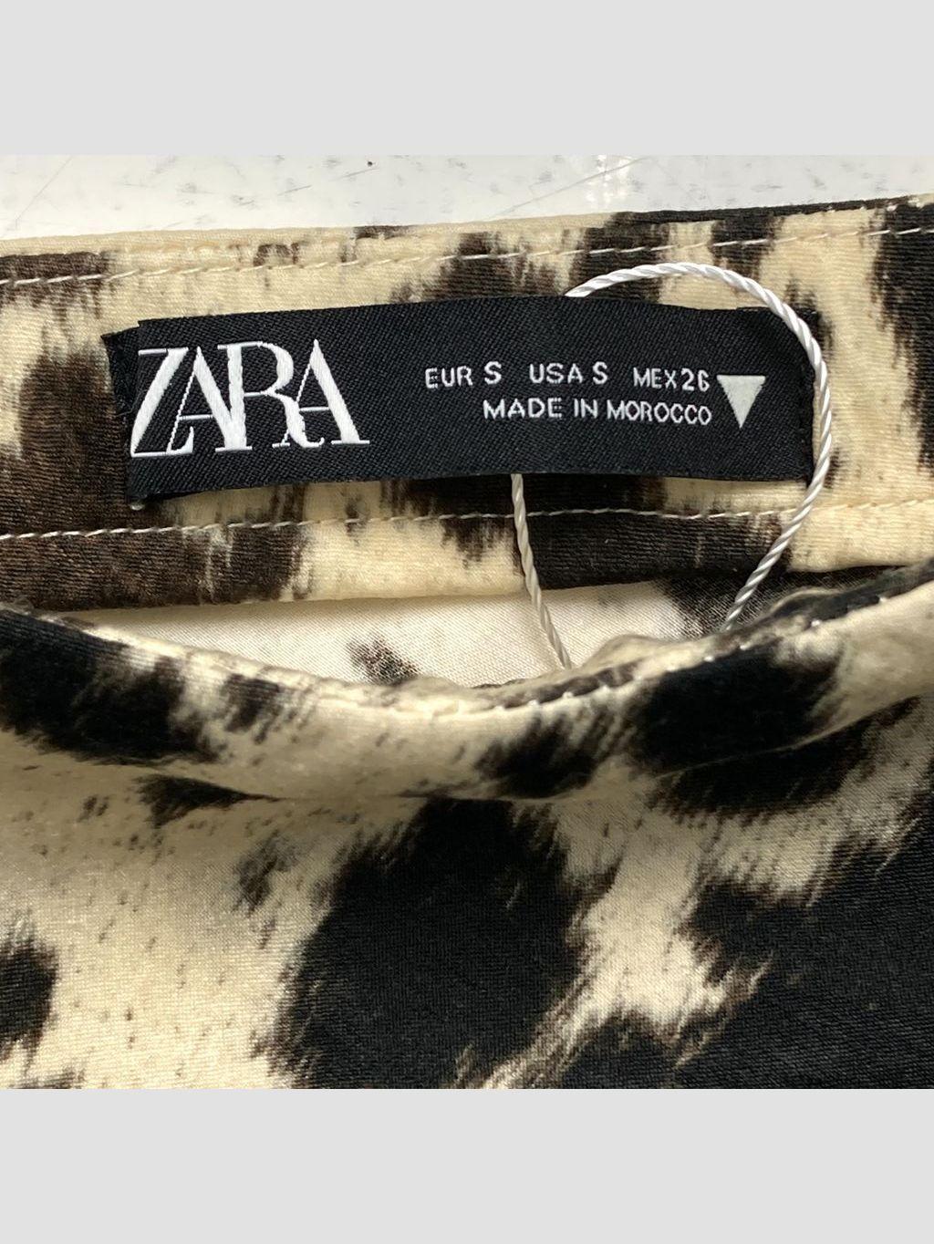 Falda larga ZARA - Talla 36 (VOP01044318)-1