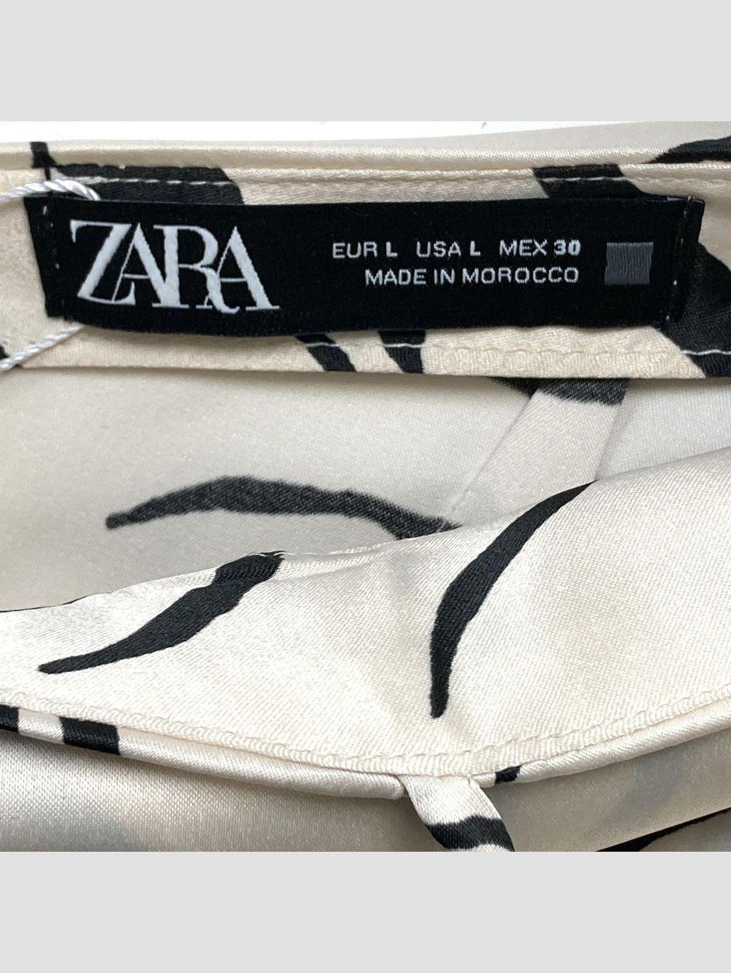 Vestido corto ZARA - Talla L (VOP01001775)-1