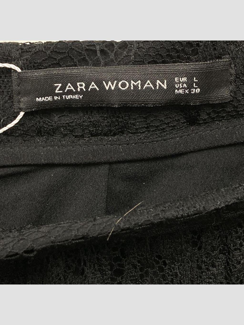 Falda larga ZARA - Talla 40 (VOP01067463)-1