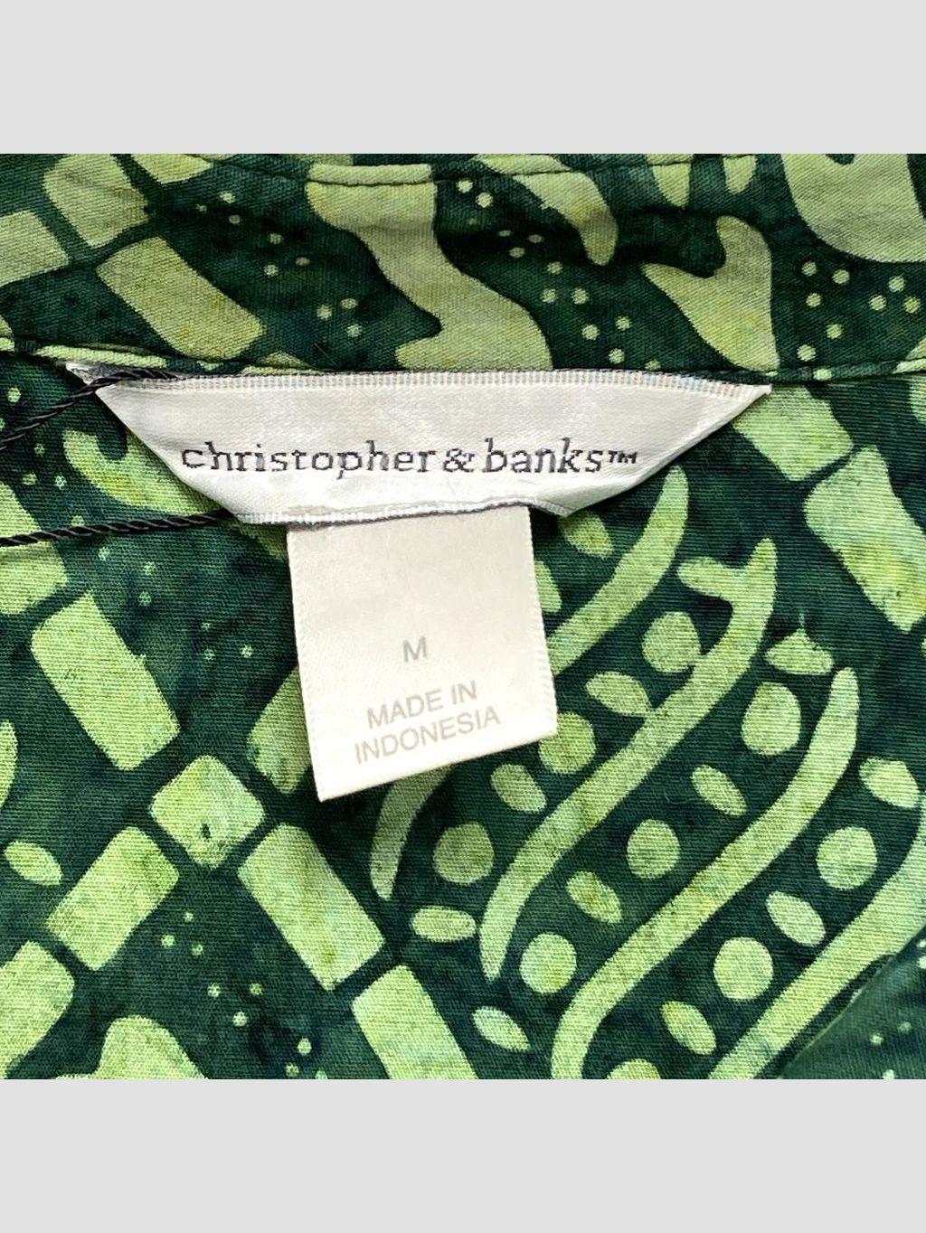 Blusa CHRISTOPHER & BANKS - Talla M (VOP00912385)-1