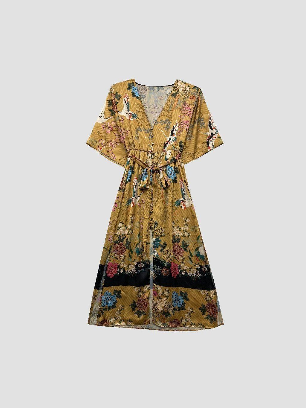 Vestido largo ZARA - Talla S (VOP01070677)-0