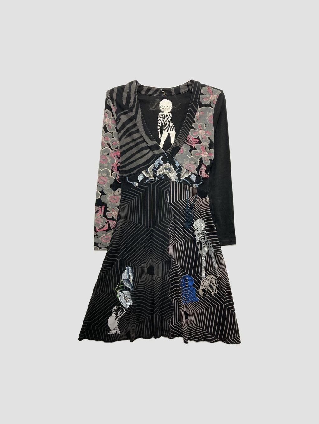 Vestido largo DESIGUAL - Talla M (VOP01064911)-0