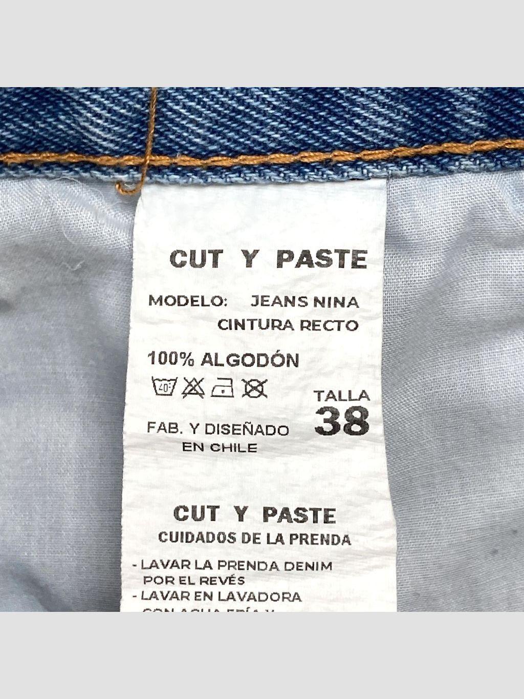 Jean CUT Y PASTE - Talla 38 (VOP01052637)-3