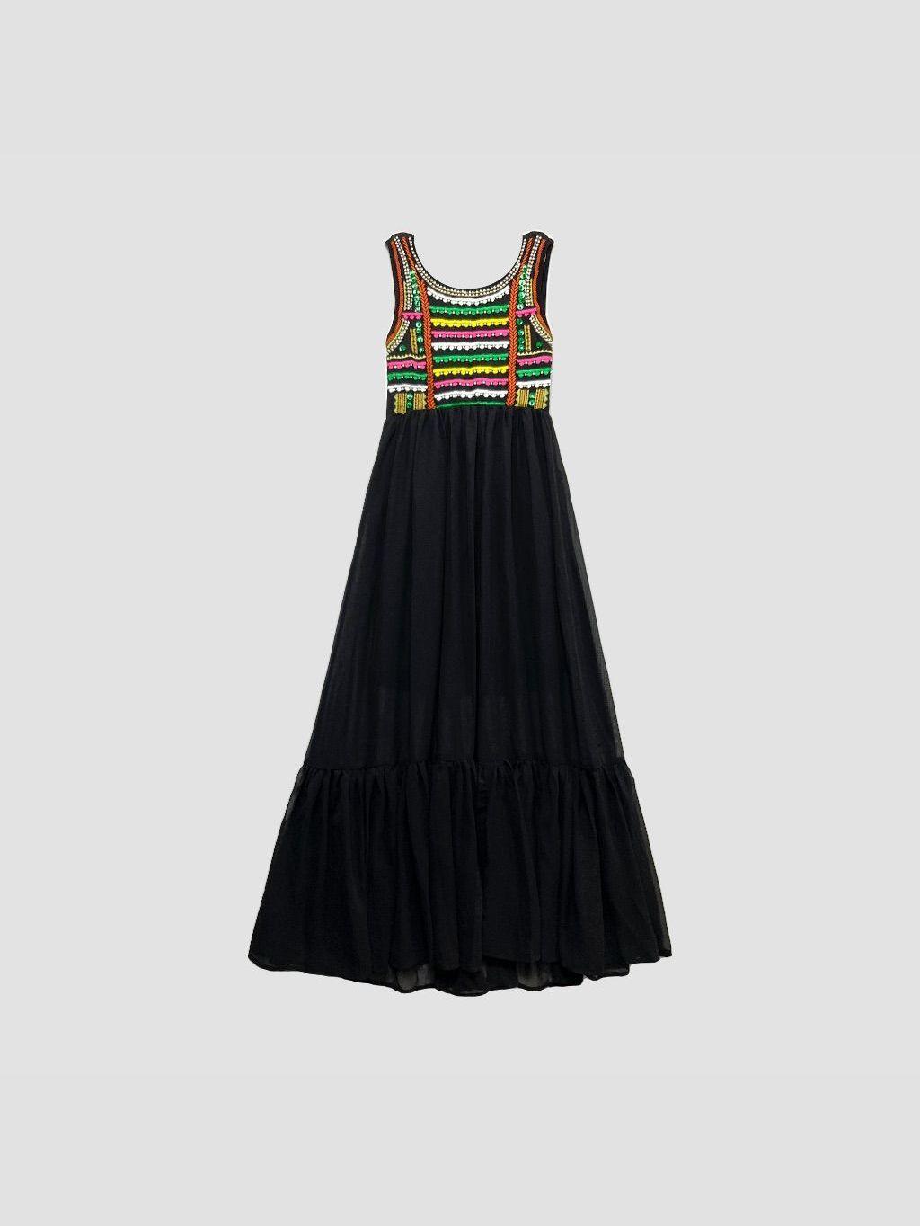 Vestido largo VINTAGE - Talla S (VOP00924868)-0