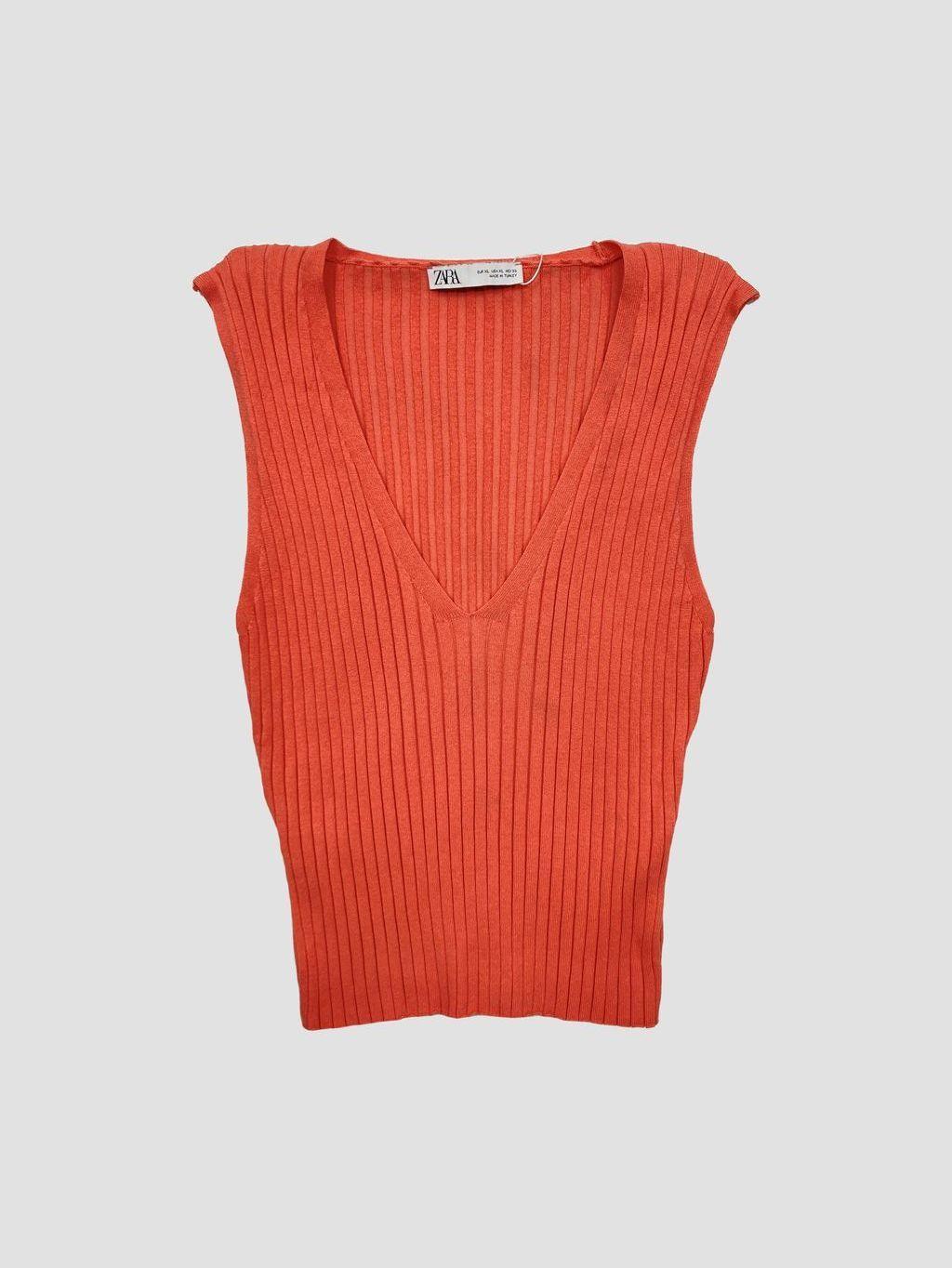 Polera sin mangas ZARA - Talla XL (VOP01137444)-0