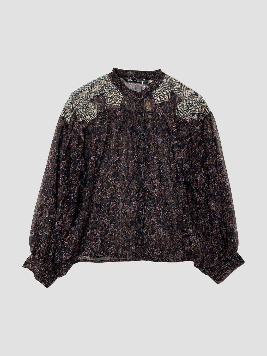 Blusa ZARA - Talla S (VOP01182622)-0