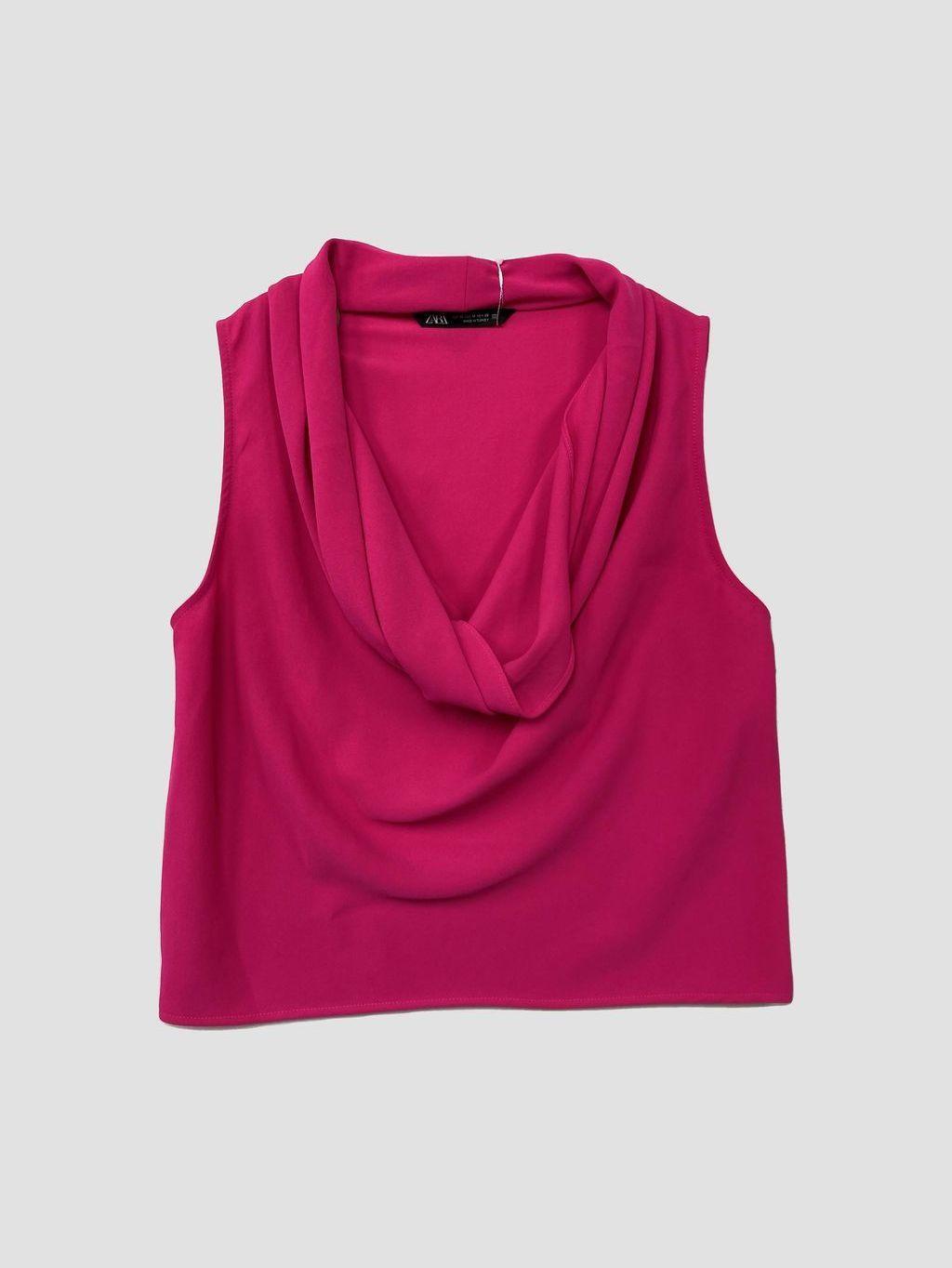 Polera sin mangas ZARA - Talla M (VOP01155804)-0