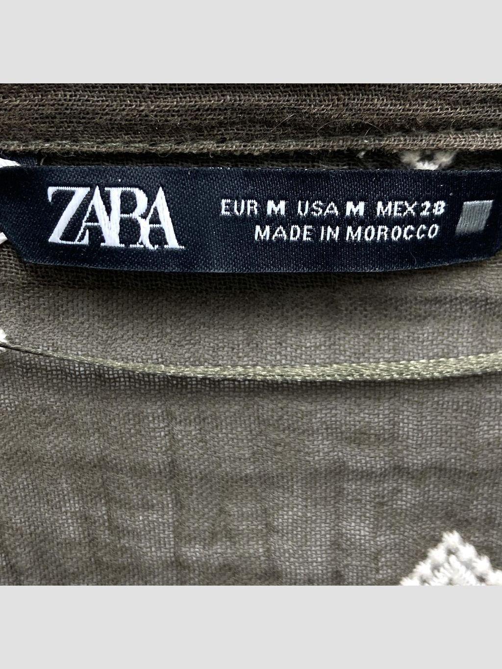 Camisa ZARA - Talla M (VOP01058109)-1