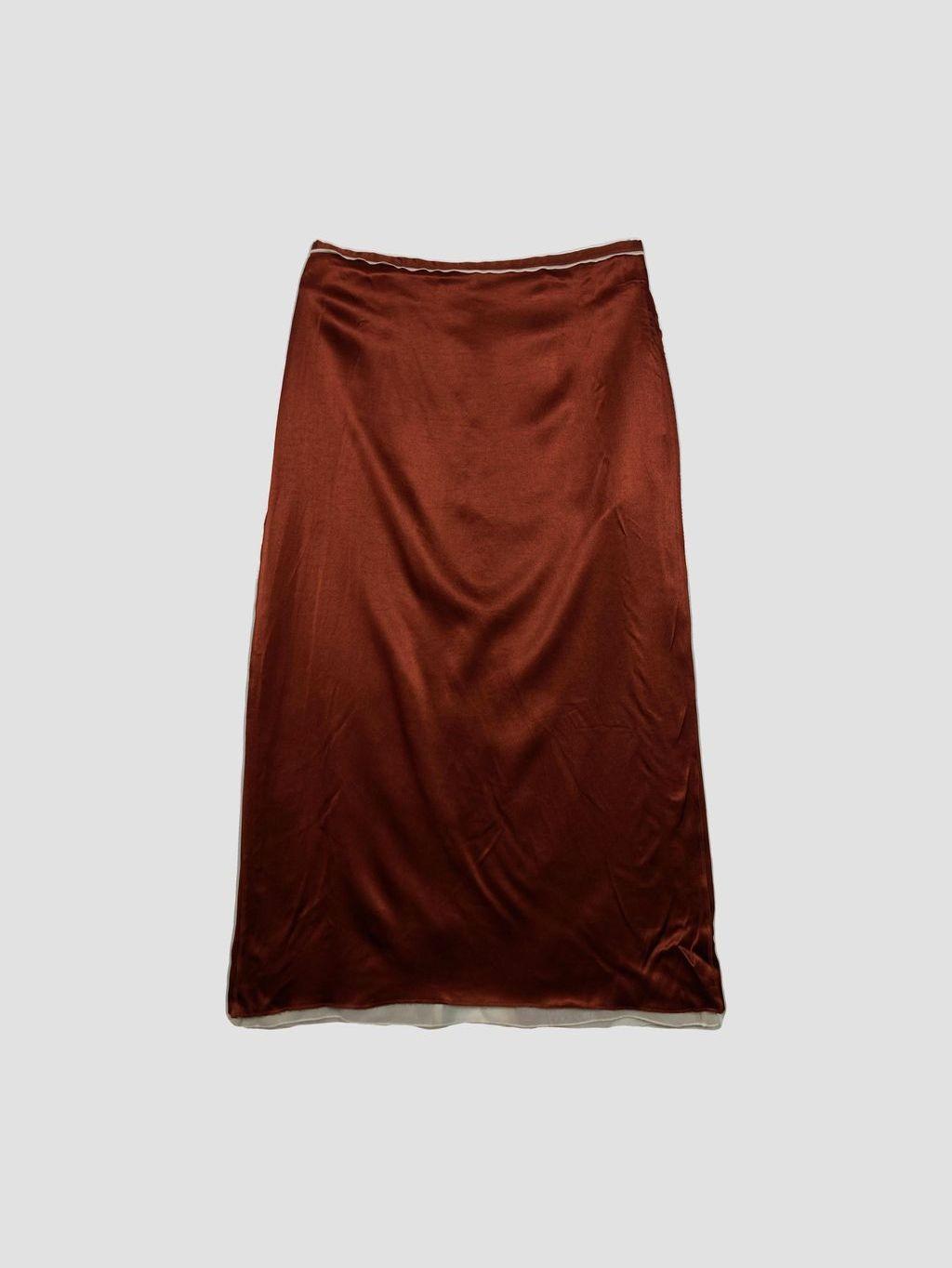 Falda larga ZARA - Talla 36 (VOP01105241)-0