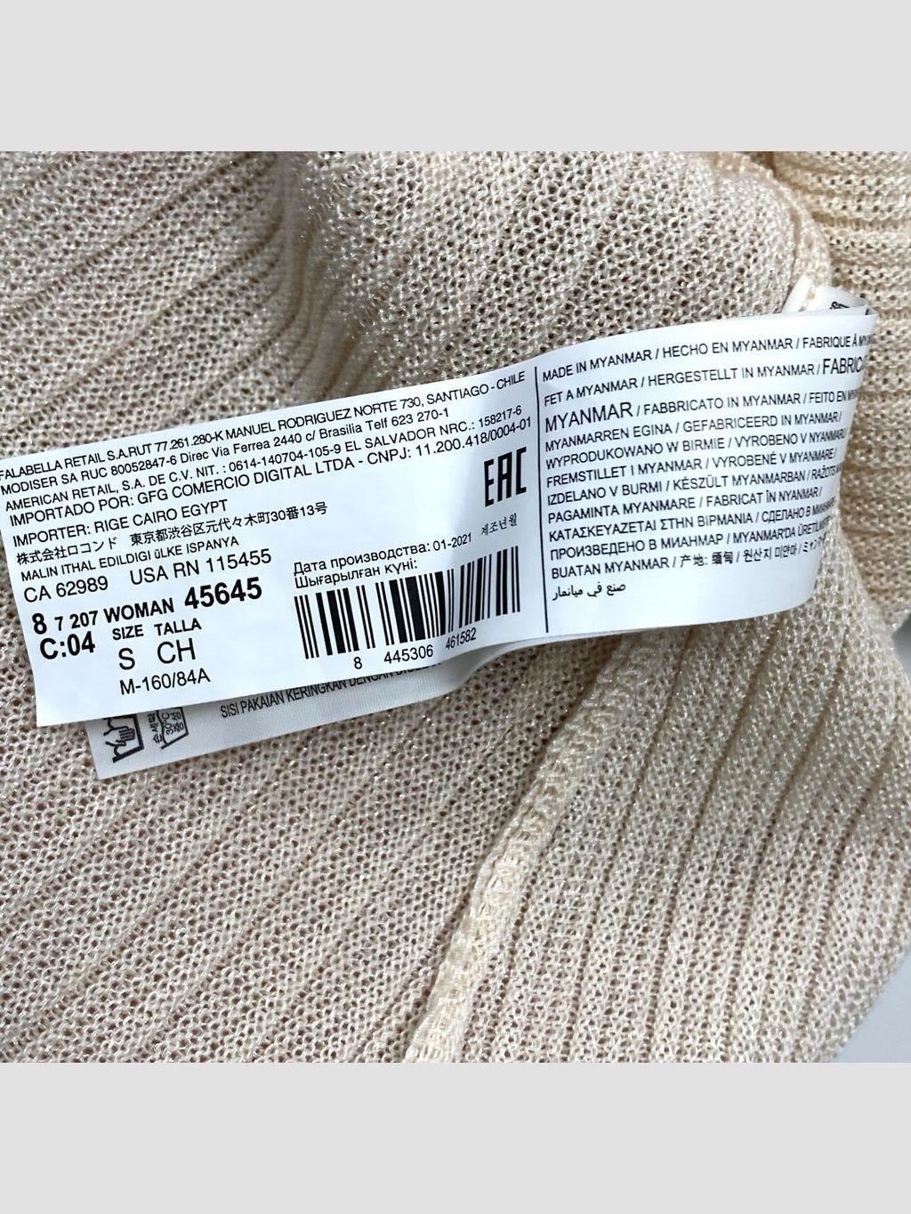 Polera sin mangas MANGO - Talla S (VOP00930071)-2