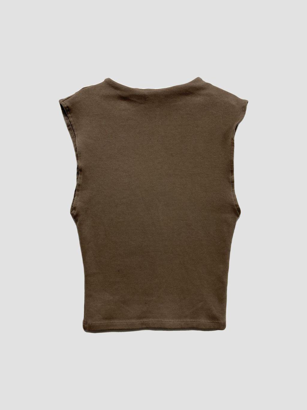 Polera sin mangas ZARA - Talla S (VOP00878310)-0