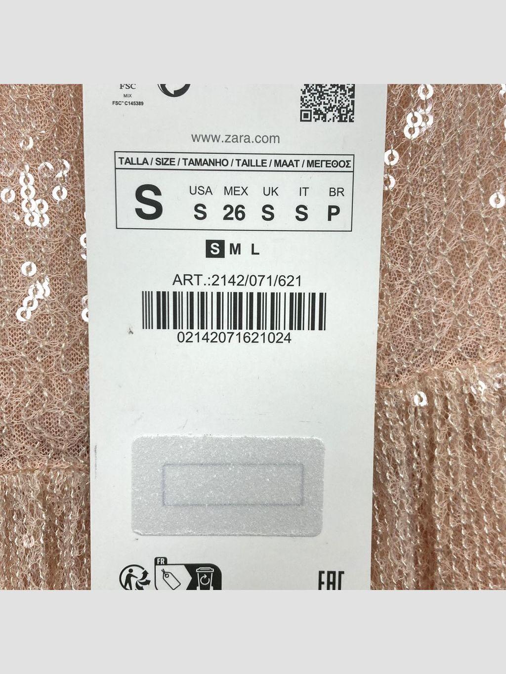 Vestido largo ZARA - Talla S (VOP01097446)-2